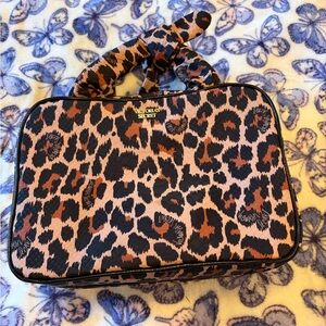 Victoria's Secret Leopard Print Cosmetic Bag